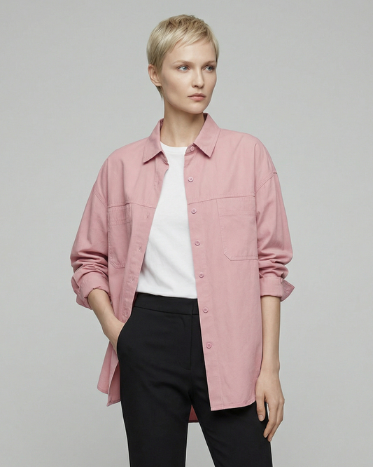 Warm Tones Cotton Shirt - SH113