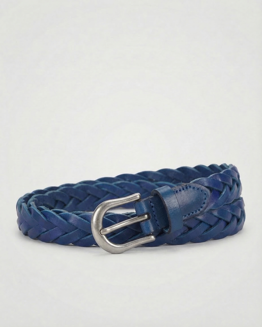 Woven Leather Belt - BE018