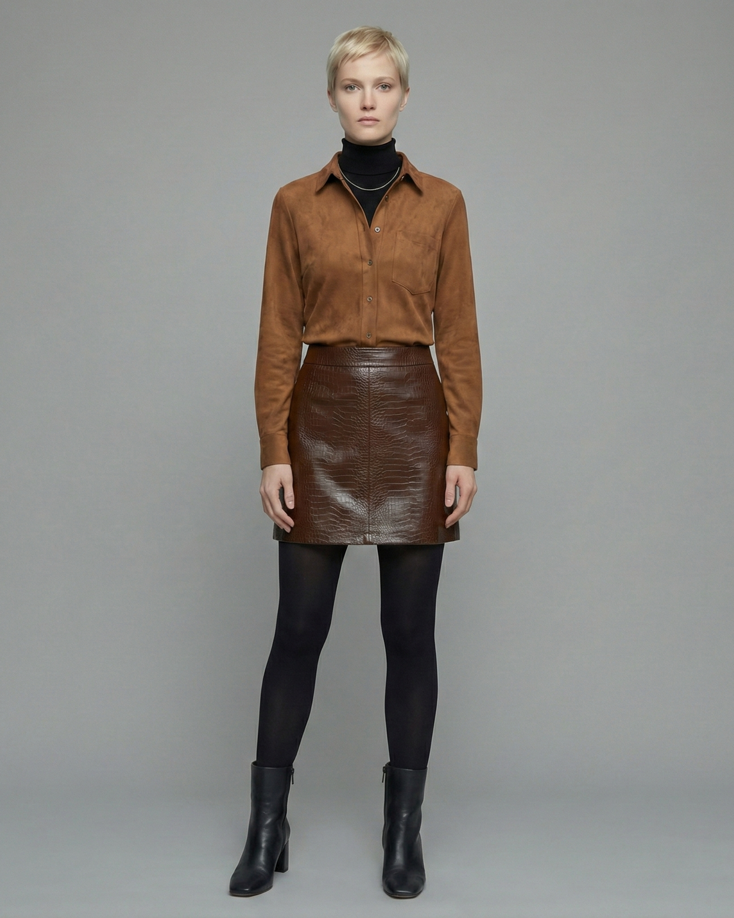 Earth Tones Compact Shirt - SH045