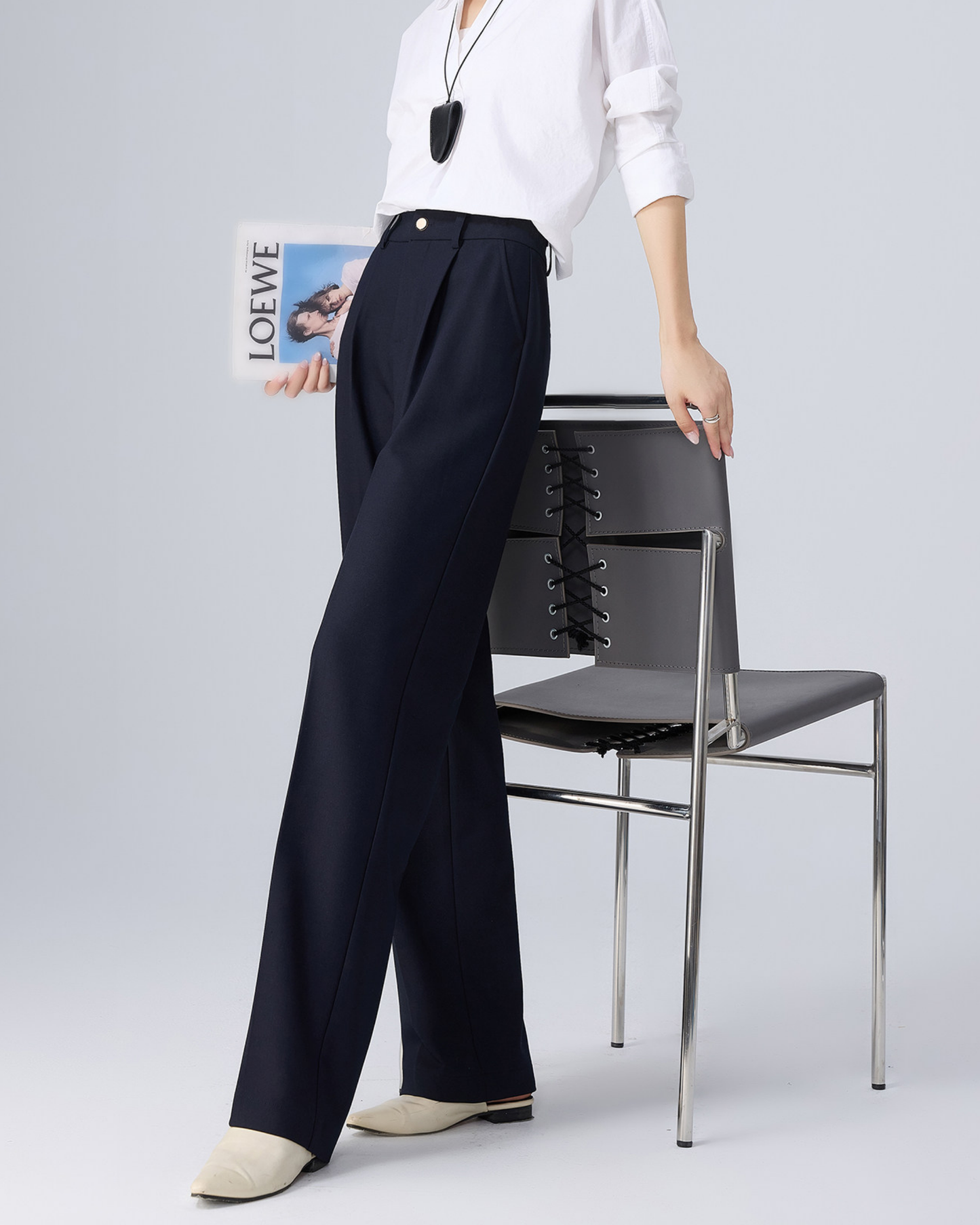 Easy-Care Fabric Slacks - BT046