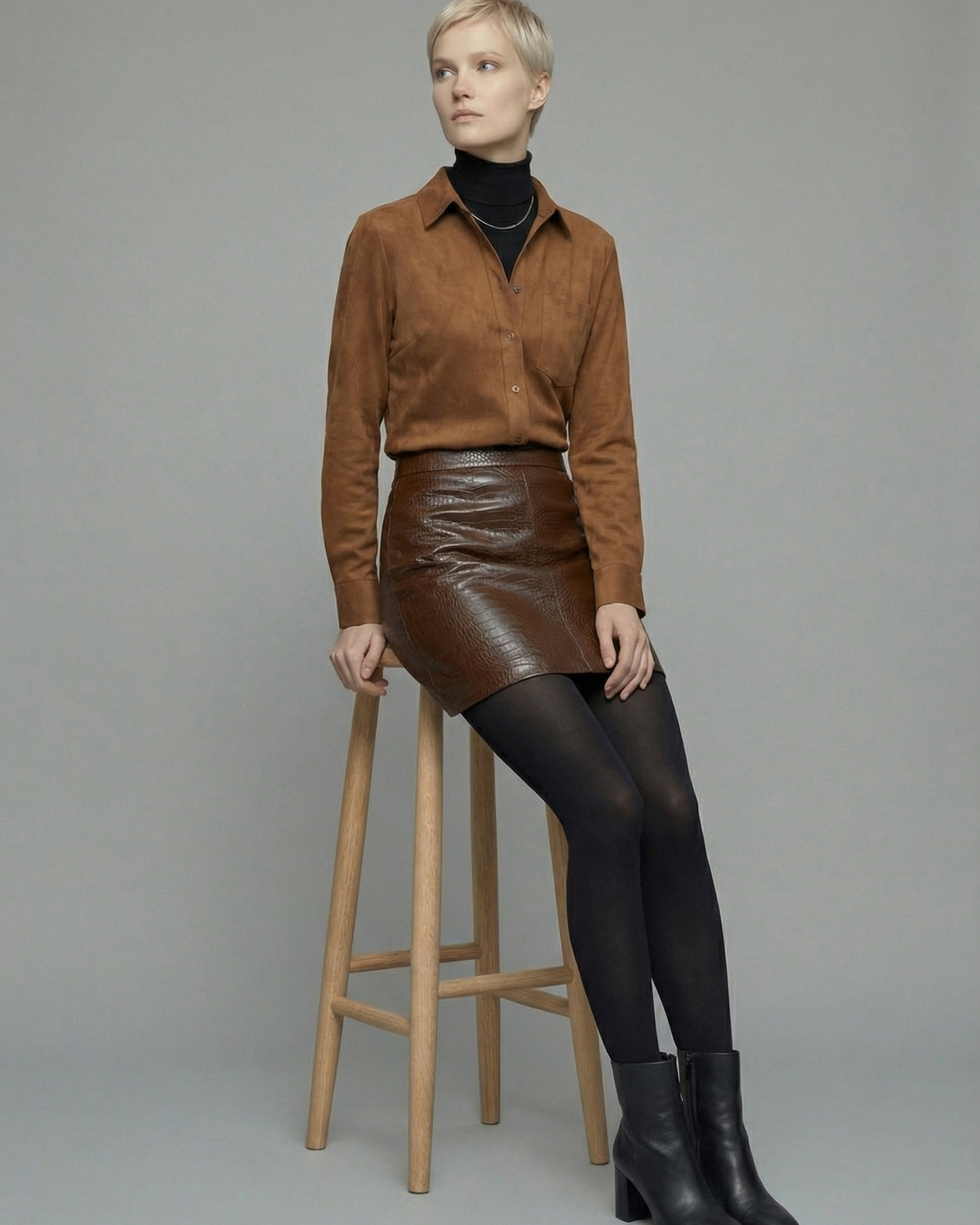 Earth Tones Compact Shirt - SH045