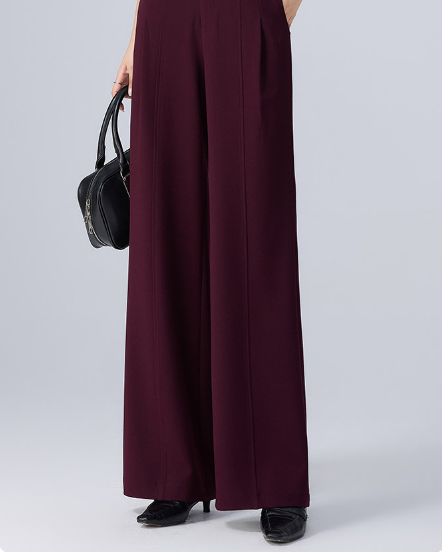 Wide Straight Slacks - BT047