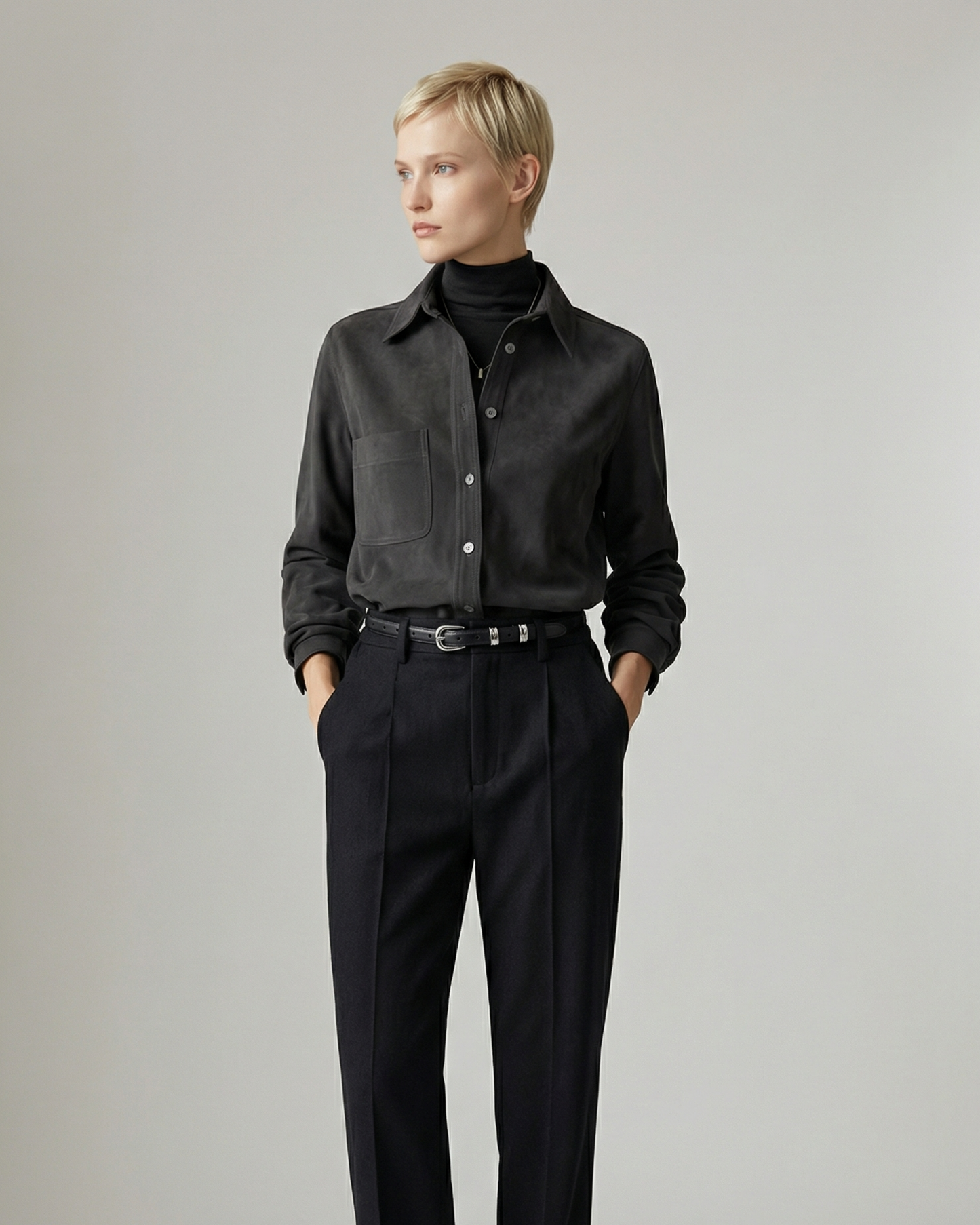 Earth Tones Brushed Shirt - SH036