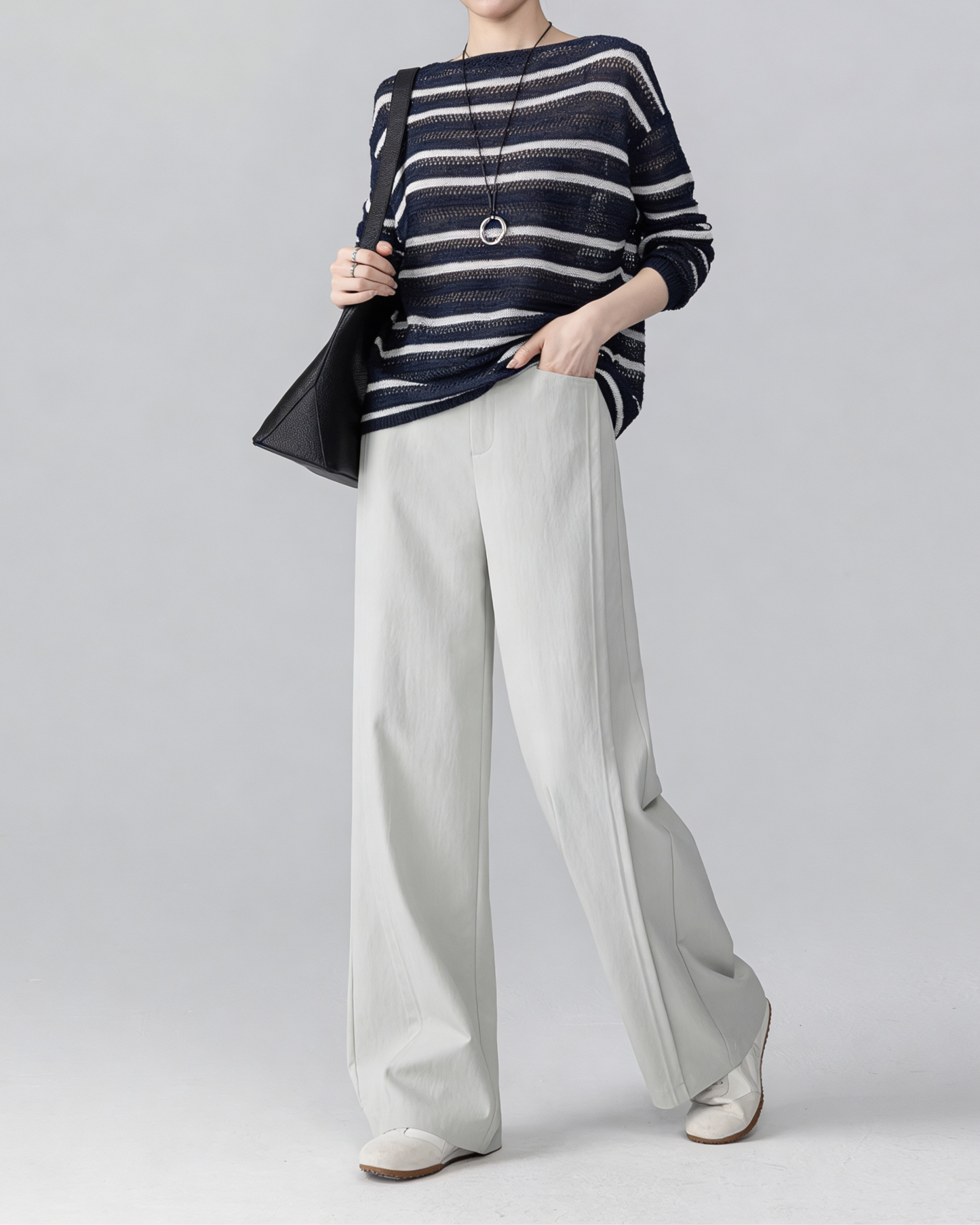 Fluid Wide-Leg Trousers - BT103
