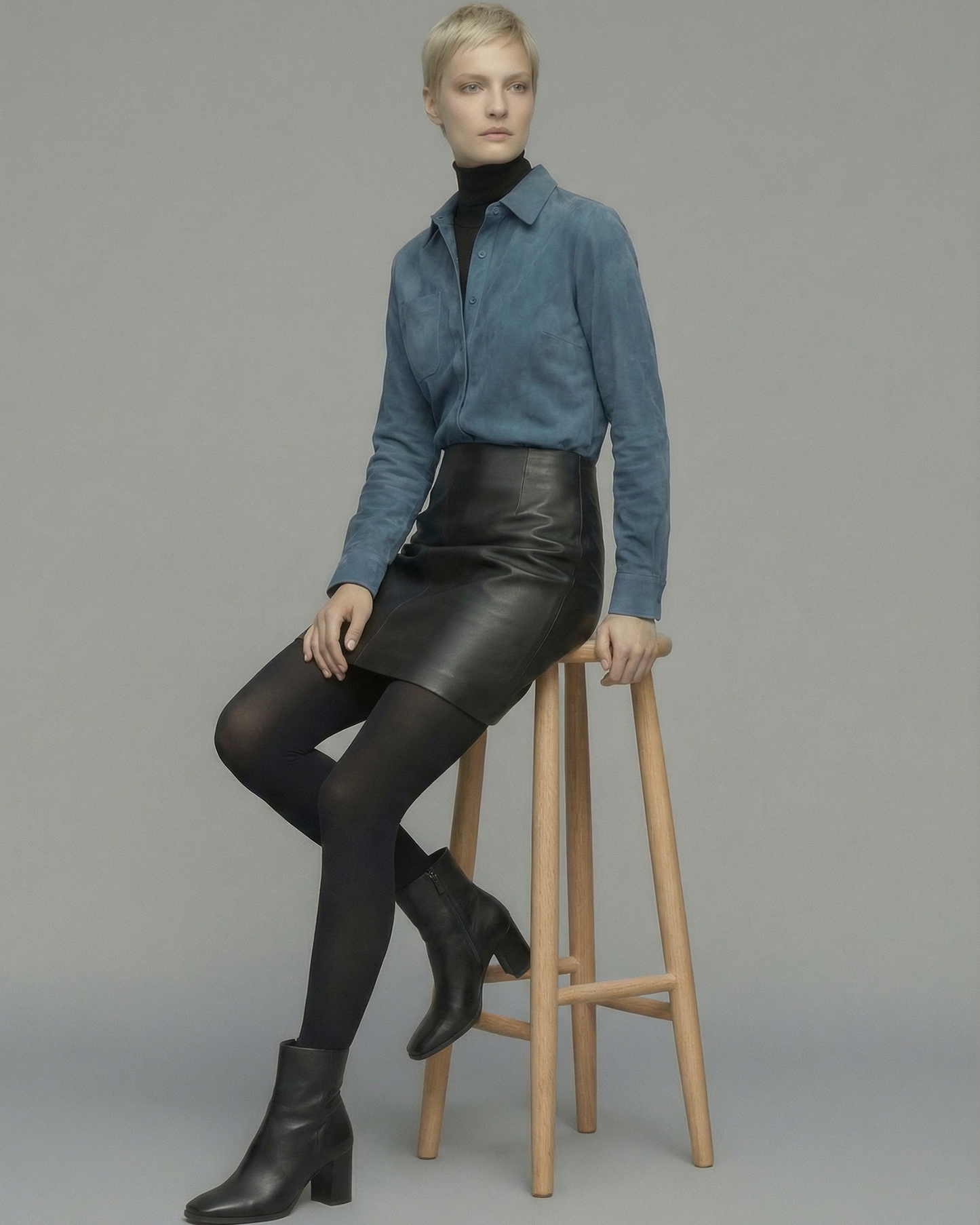 Ash Tones Compact Shirt - SH046