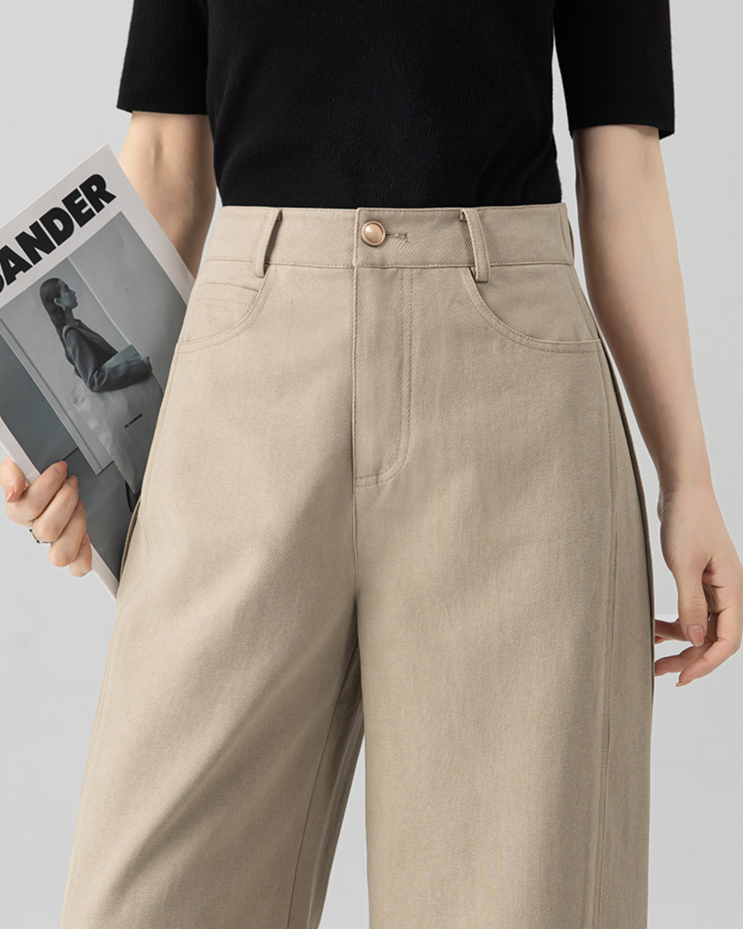 Minimal Wide Pants - BT041