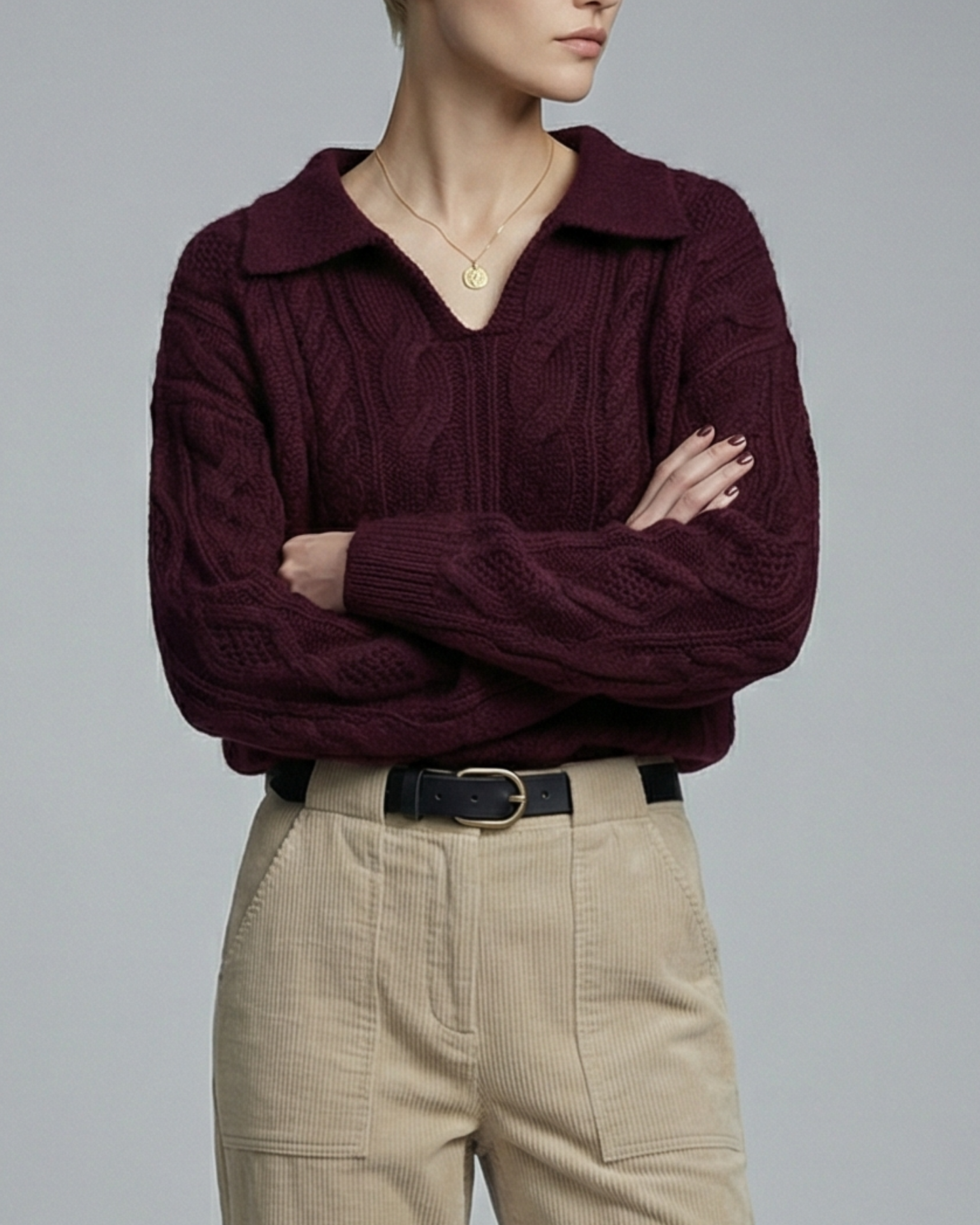 French Retro Knit - KN037