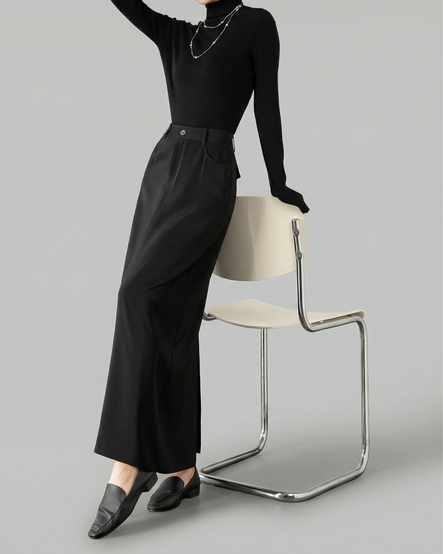 High-Waist A-Line Skirt - BT050