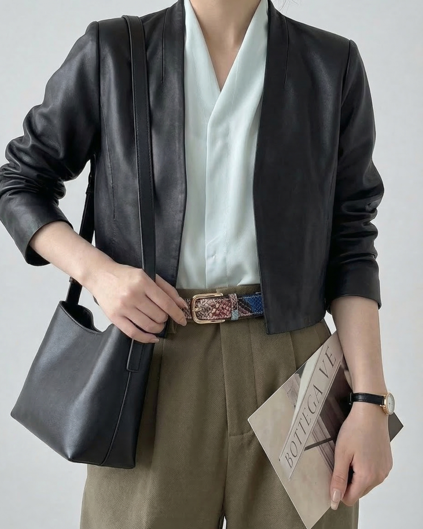 Sapphire Leather Belt - BE015