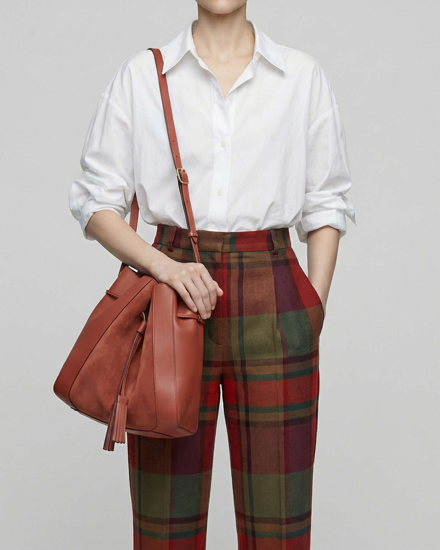 City White Cotton Shirt - SH110