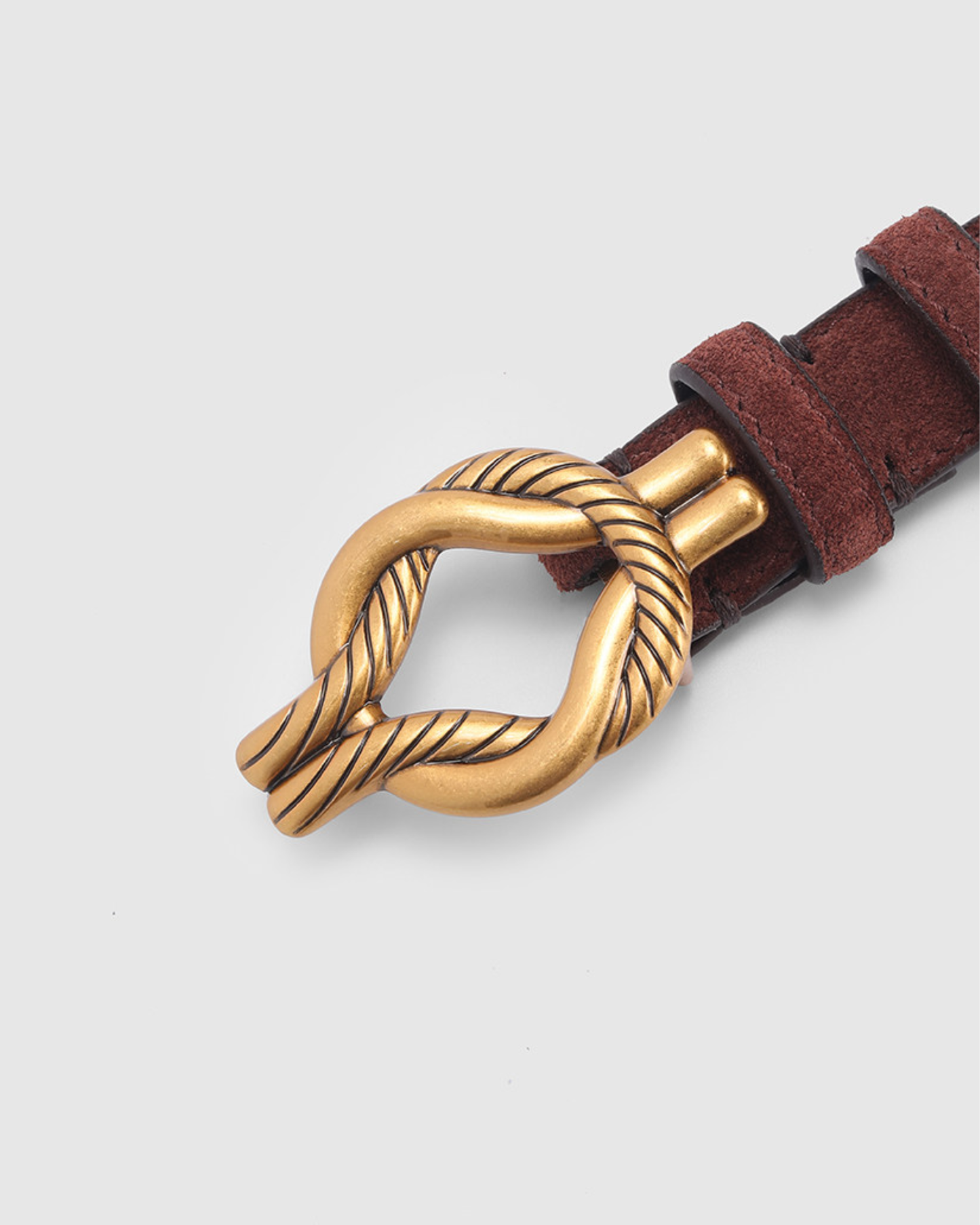 Vintage Knot Leather Belt - BE023