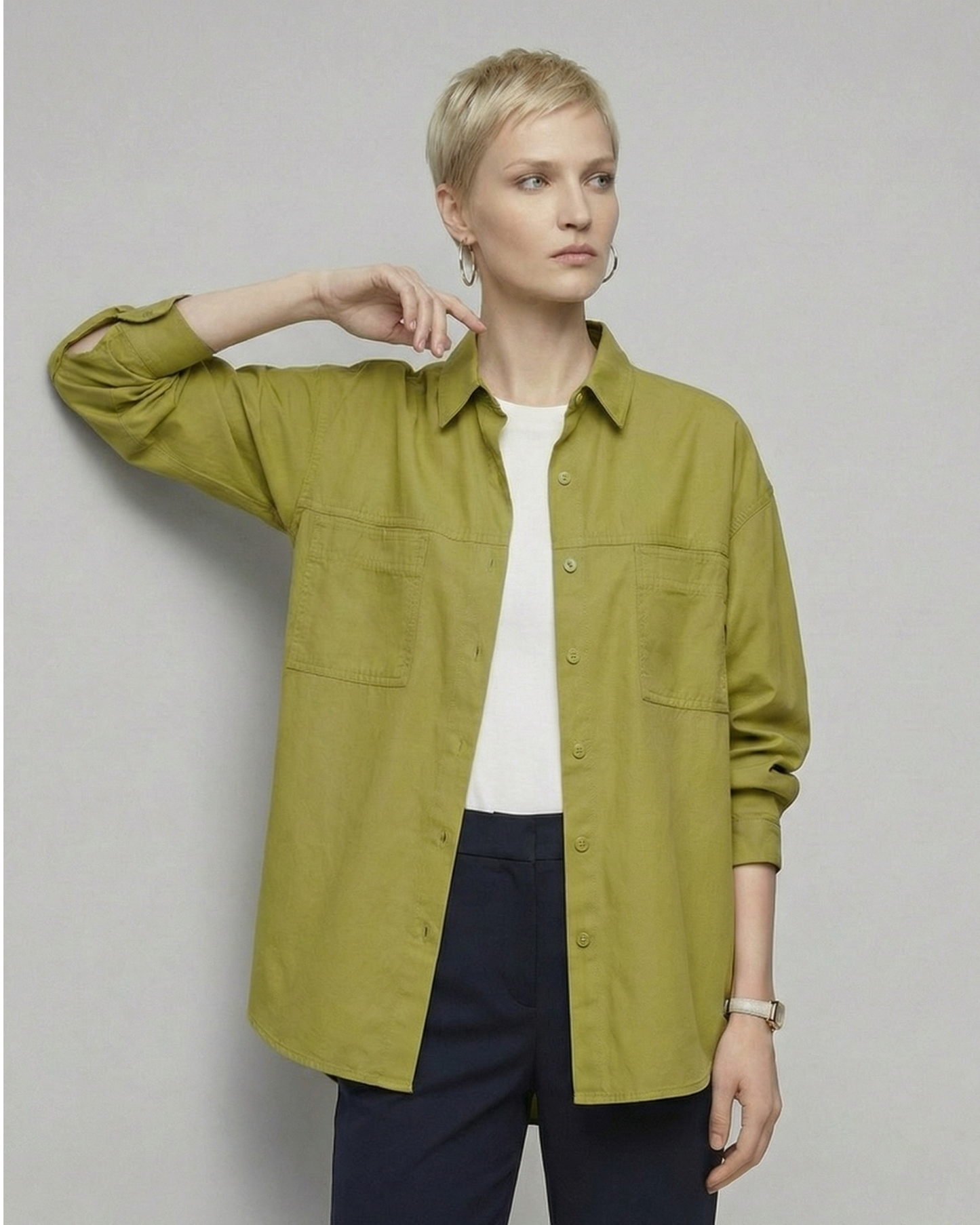 Fresh Tones Cotton Shirt - SH112