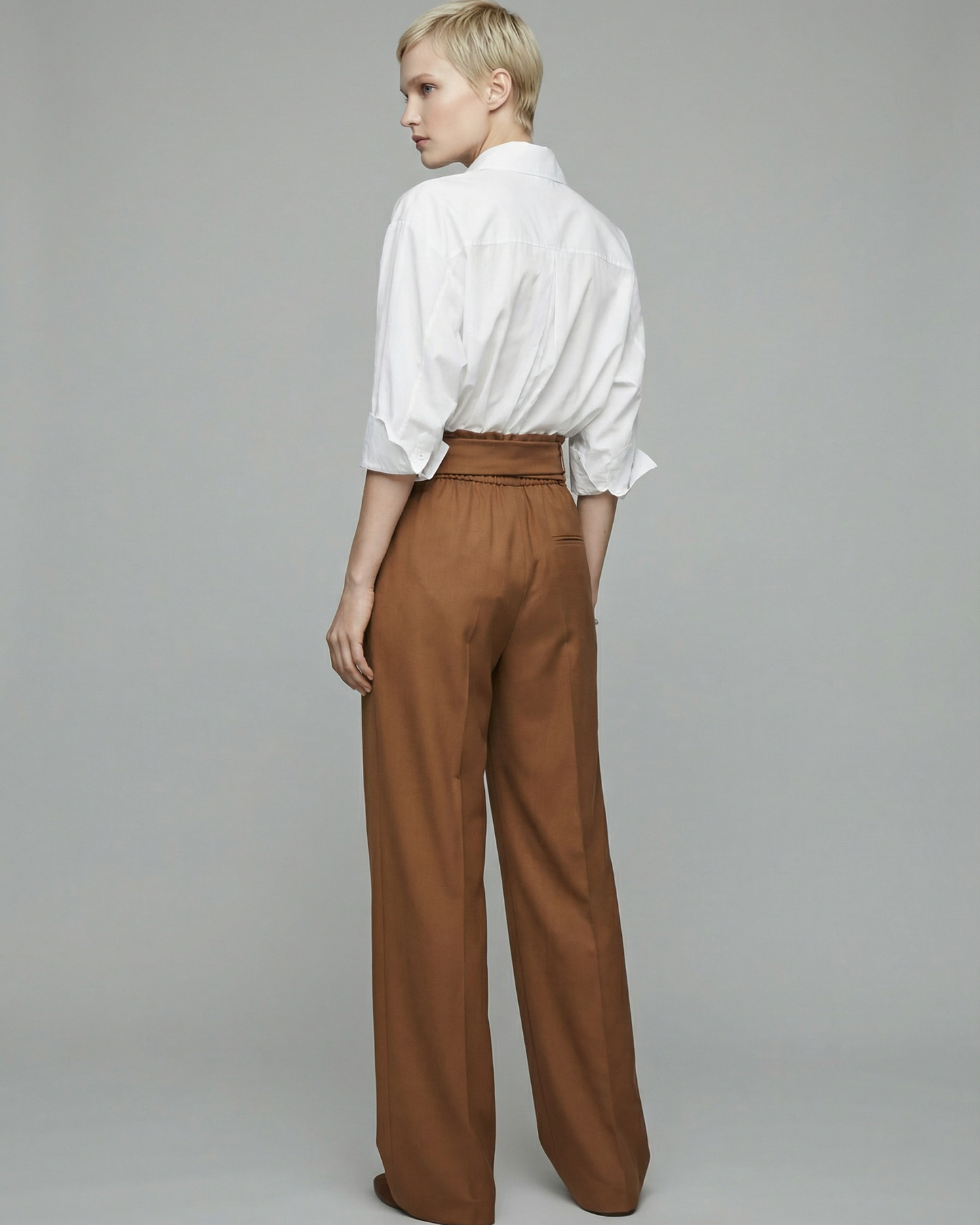 V-Neck 3/4 Sleeve Shirt - SH030