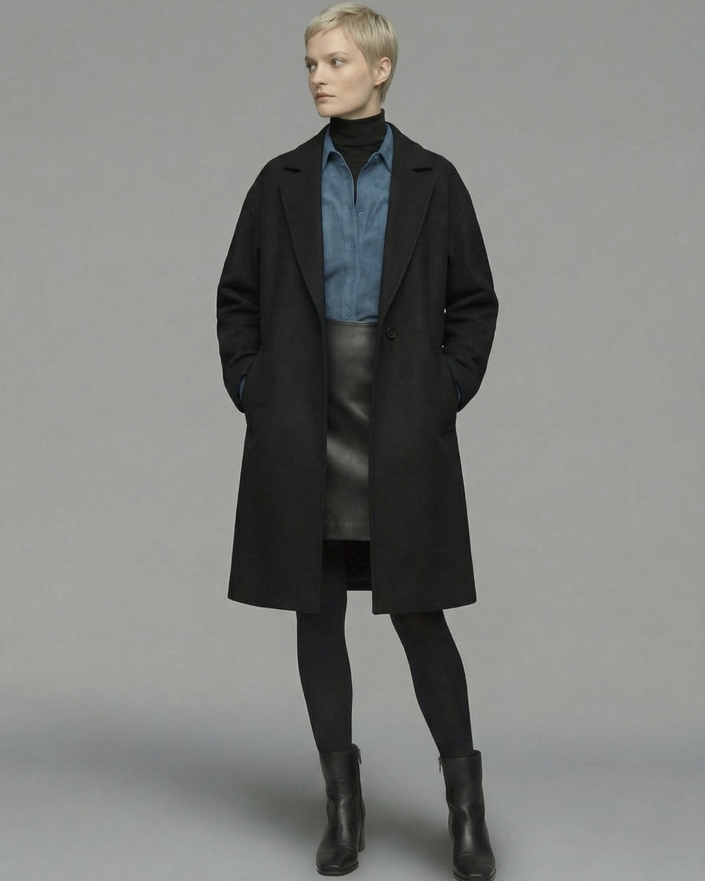 Ash Tones Compact Shirt - SH046