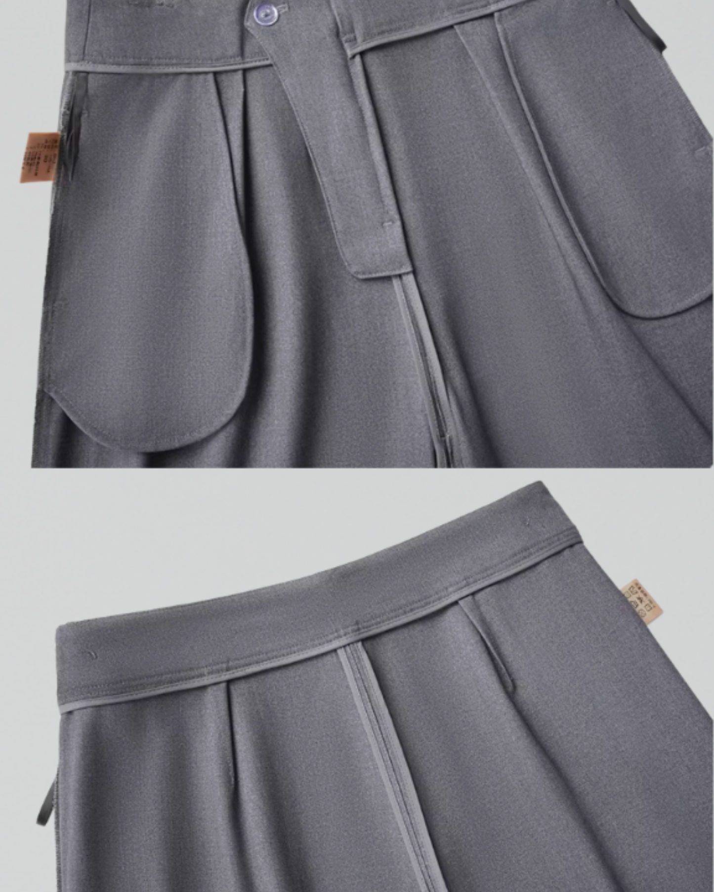 Fluid Straight Wide Slacks - BT043