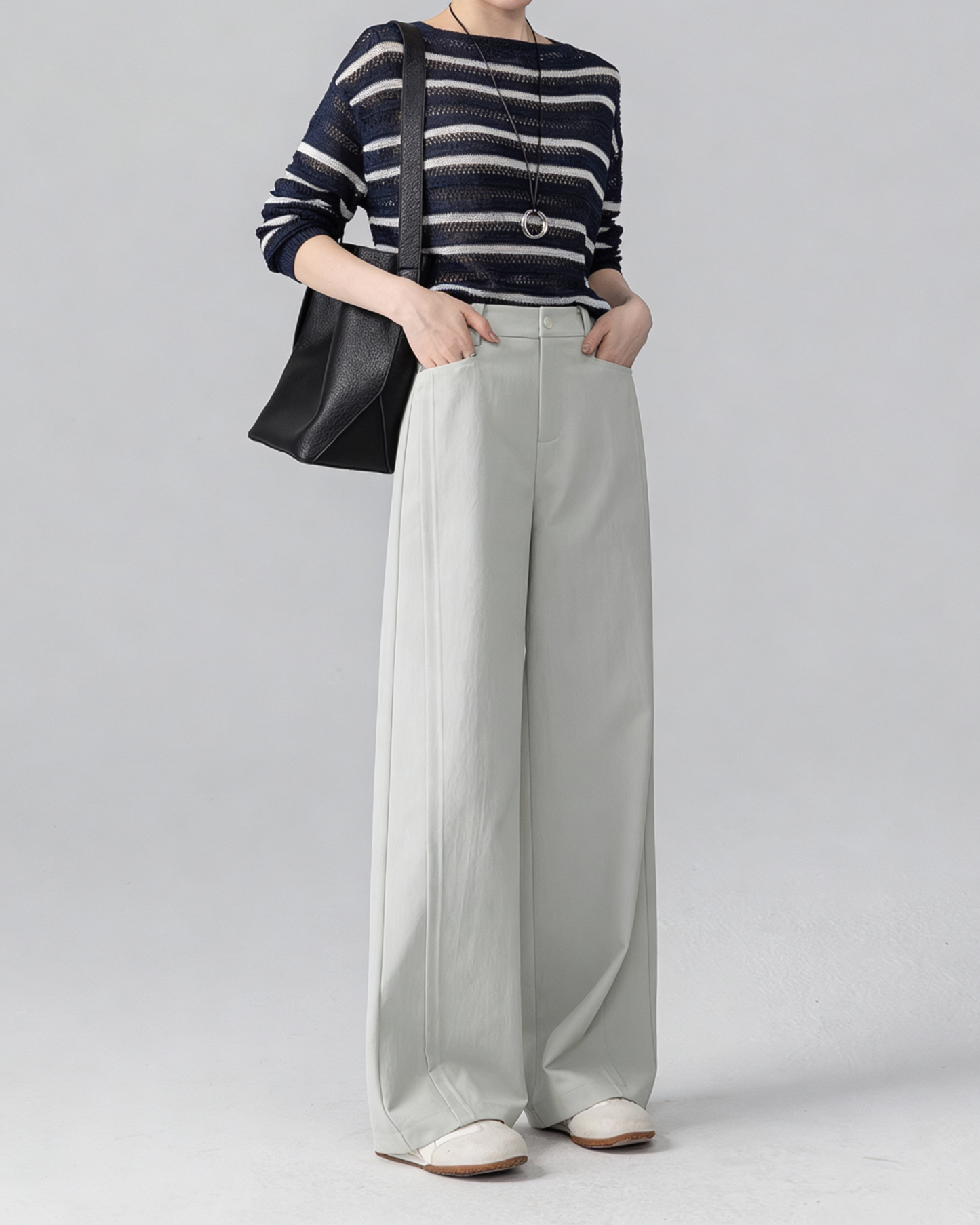 Fluid Wide-Leg Trousers - BT103