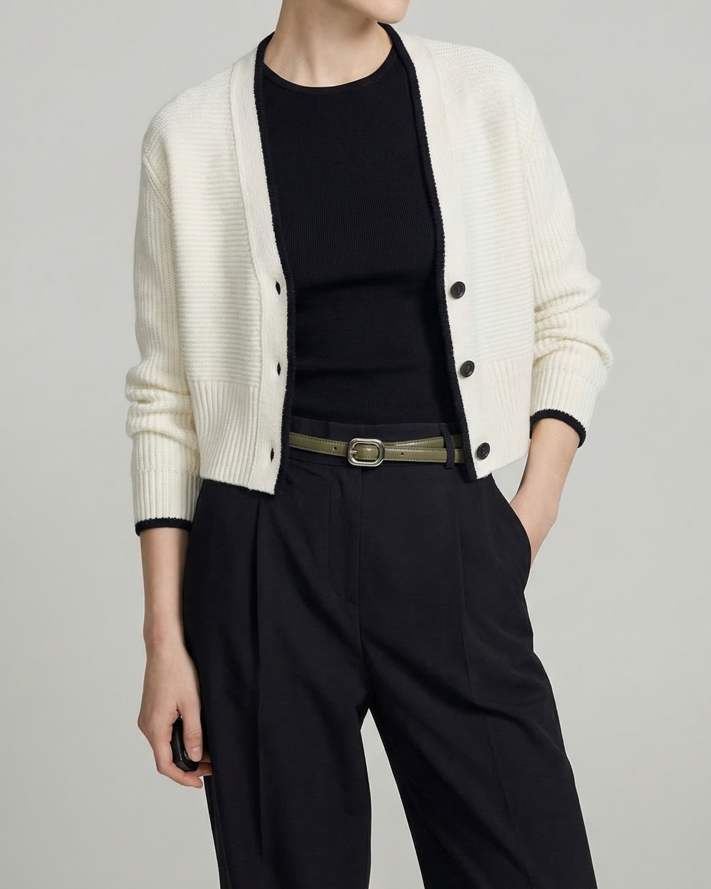 Classic Square Accent Belt- BE026