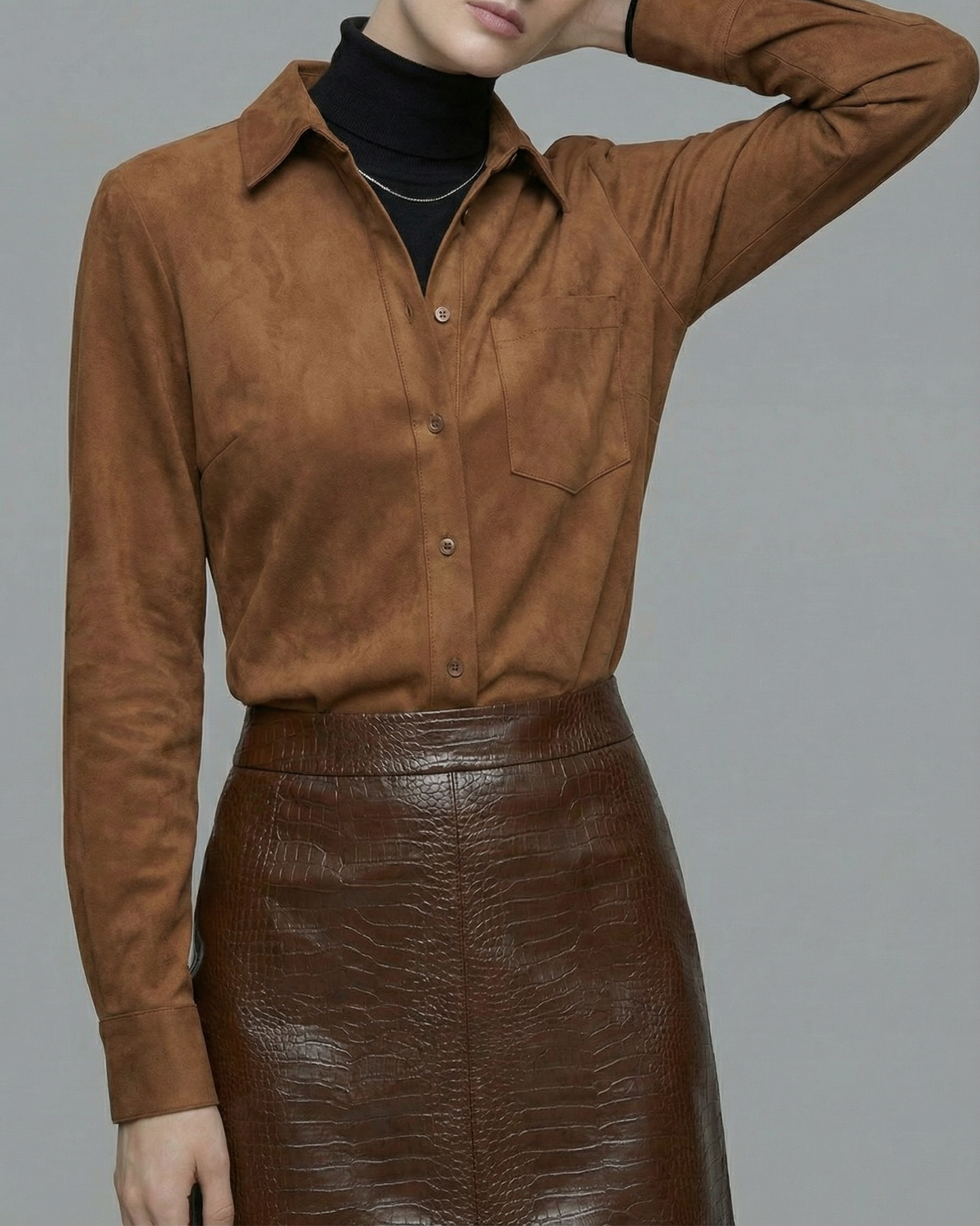 Earth Tones Compact Shirt - SH045