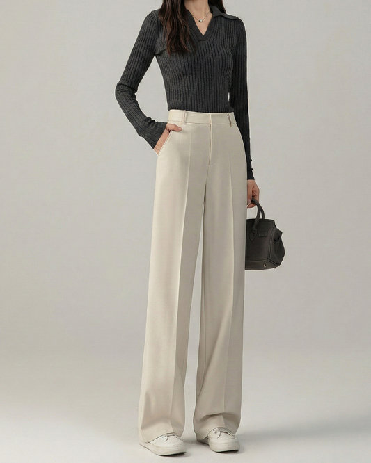 Clean Fit Wide Pants - BT036