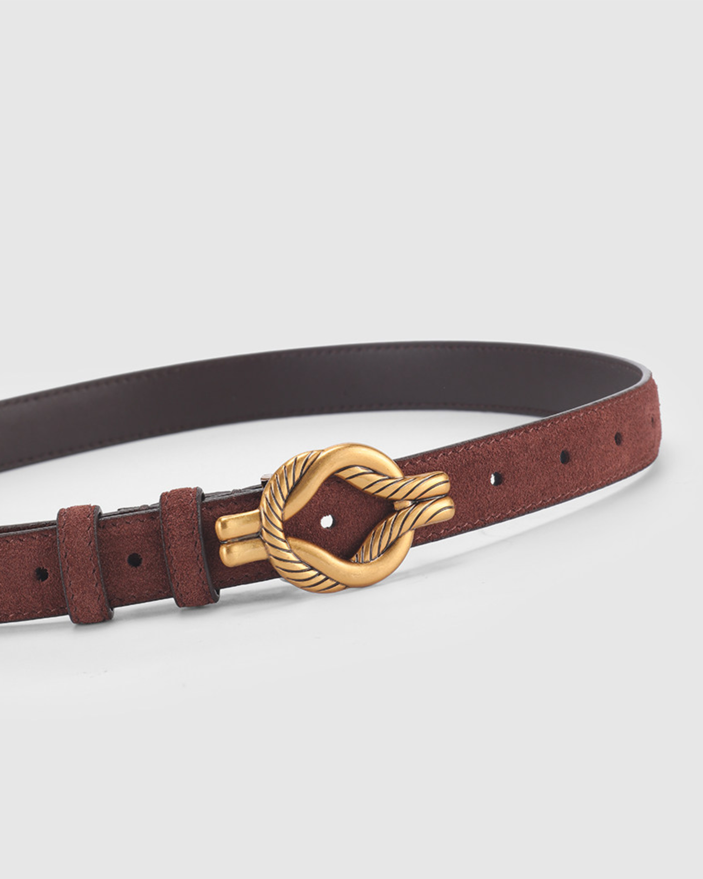Vintage Knot Leather Belt - BE023