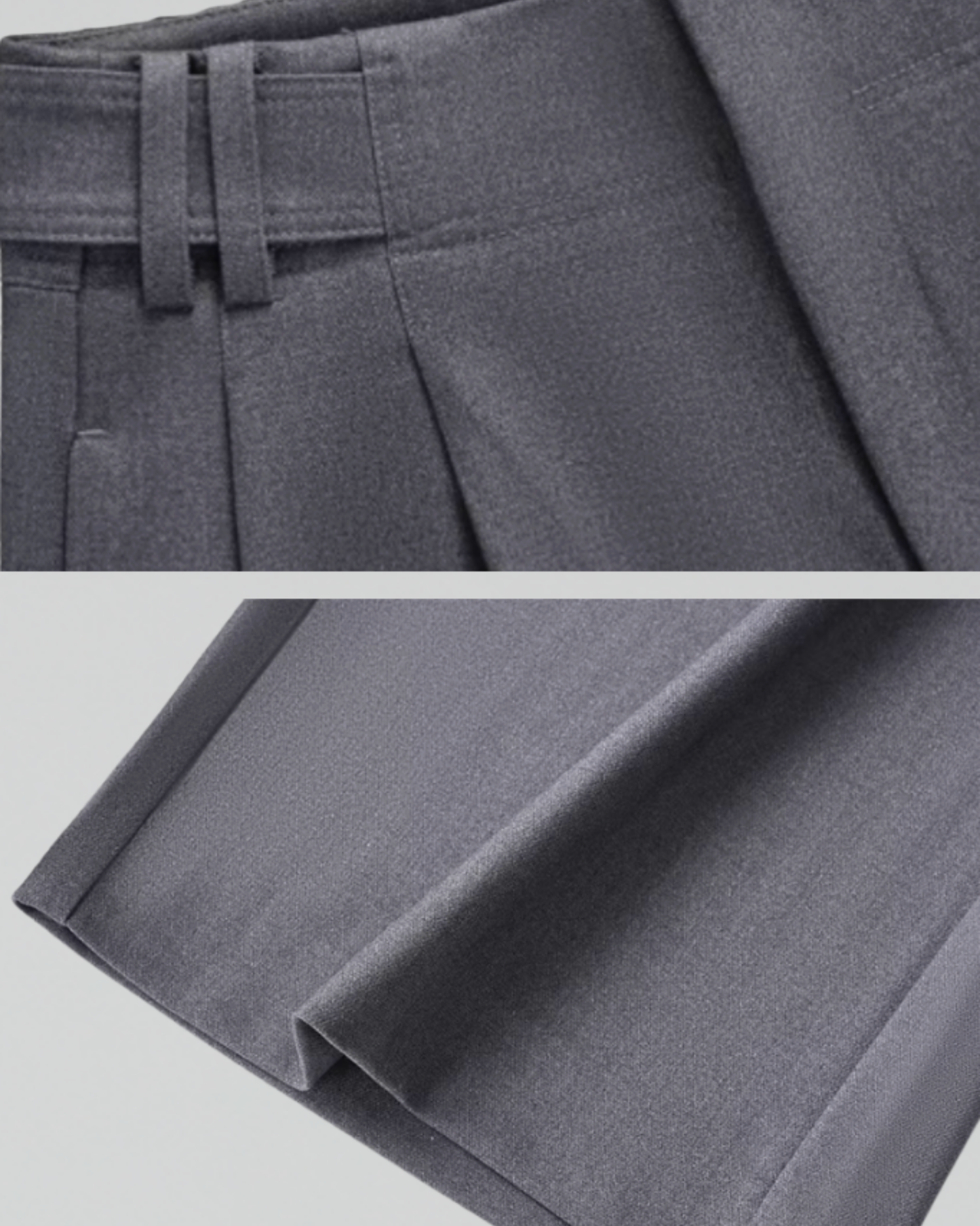 Fluid Straight Wide Slacks - BT043