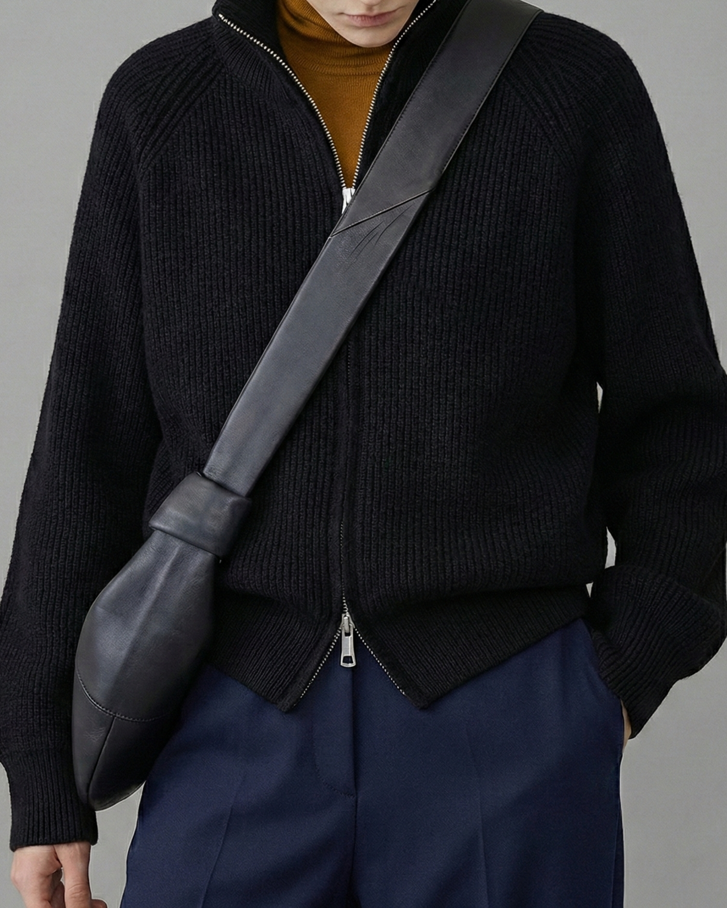 High-Neck Knit - KN040