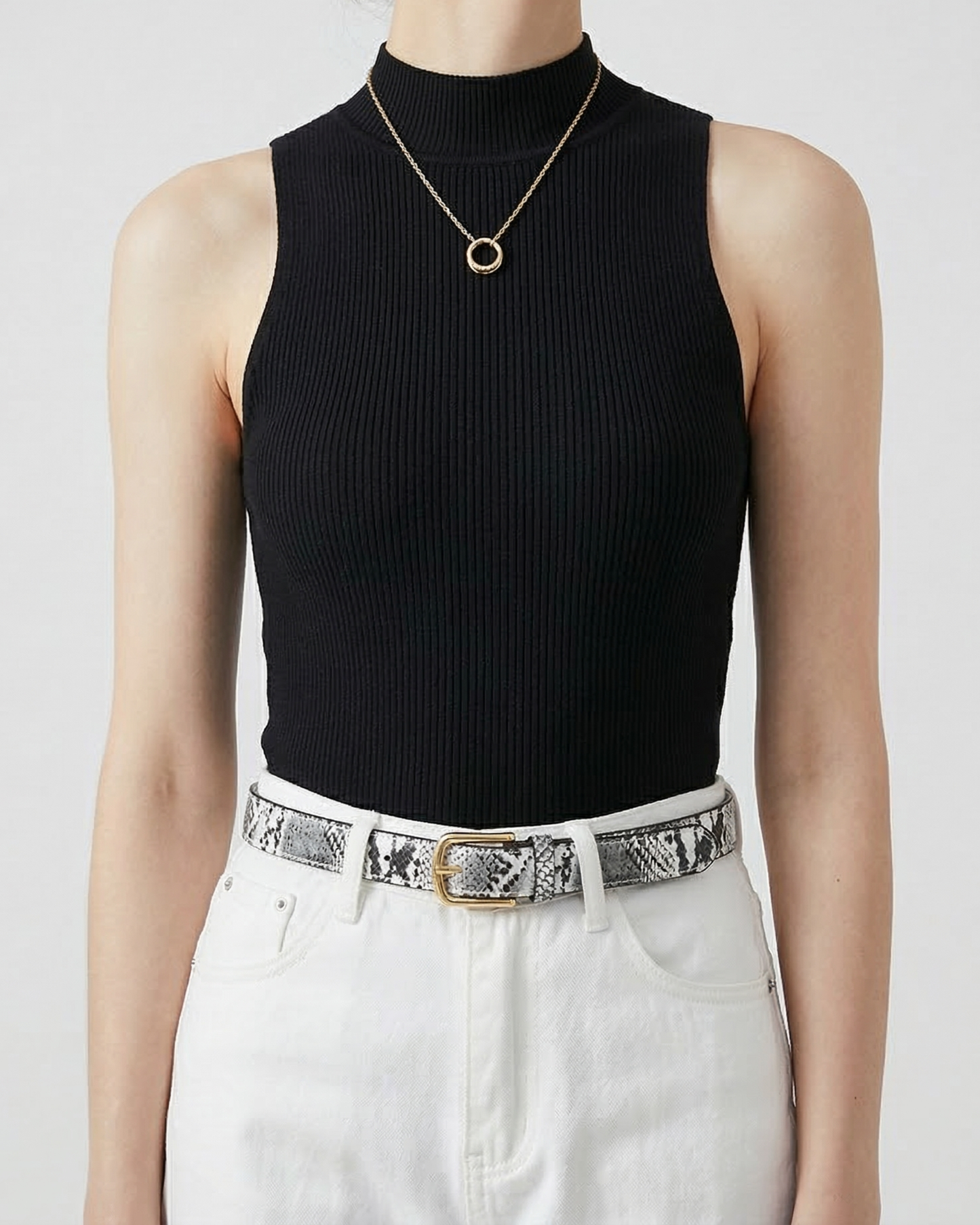Gem Leather Belt - BE016