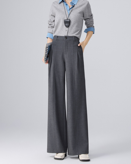 Wide Straight Slacks - BT047