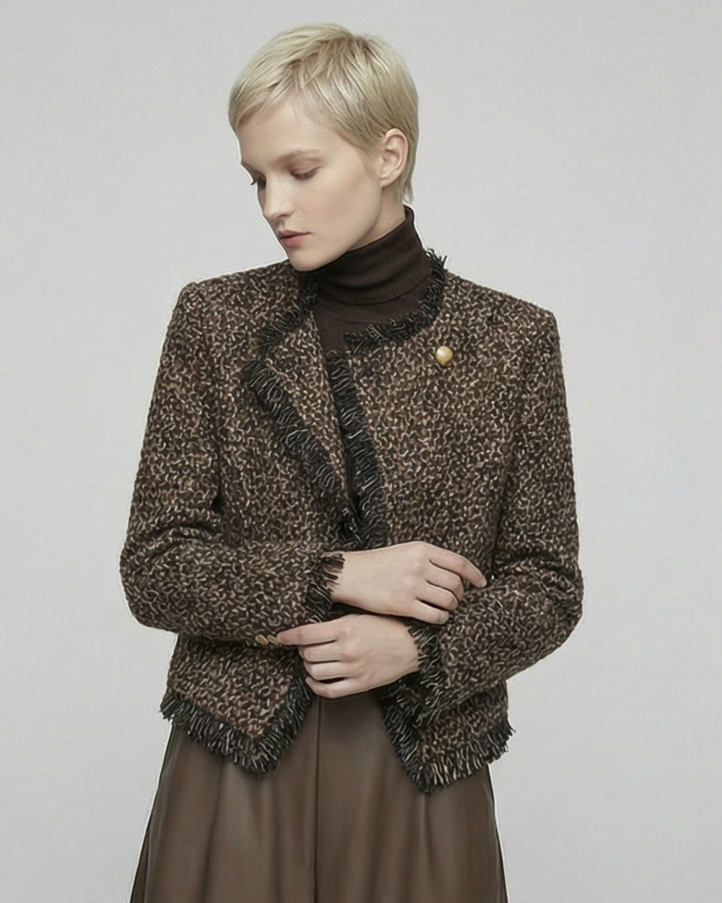 Tweed Short Jacket - OT031