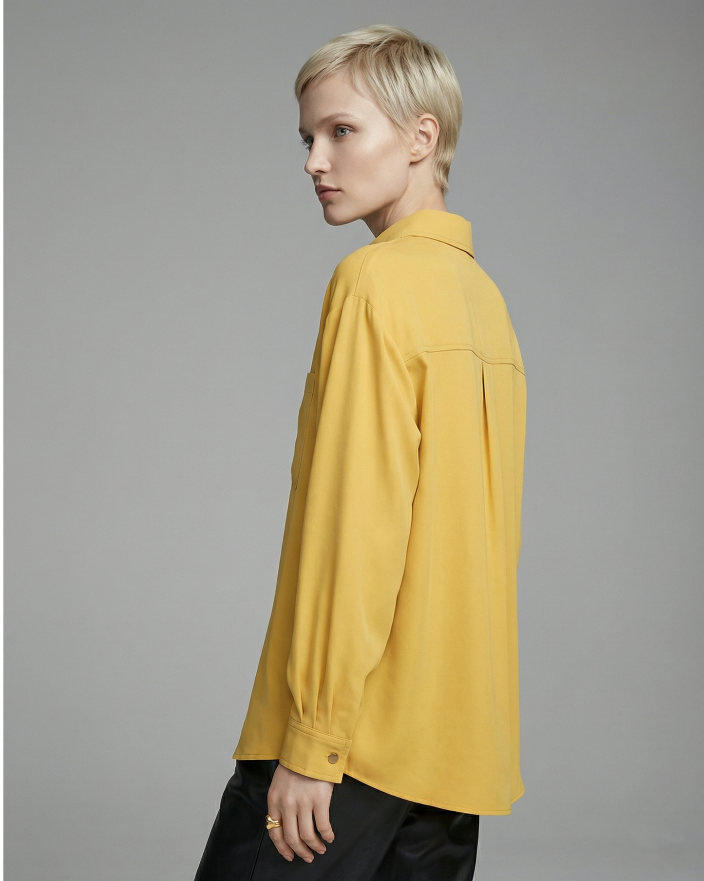 Modern Mustard Shirt - SH038