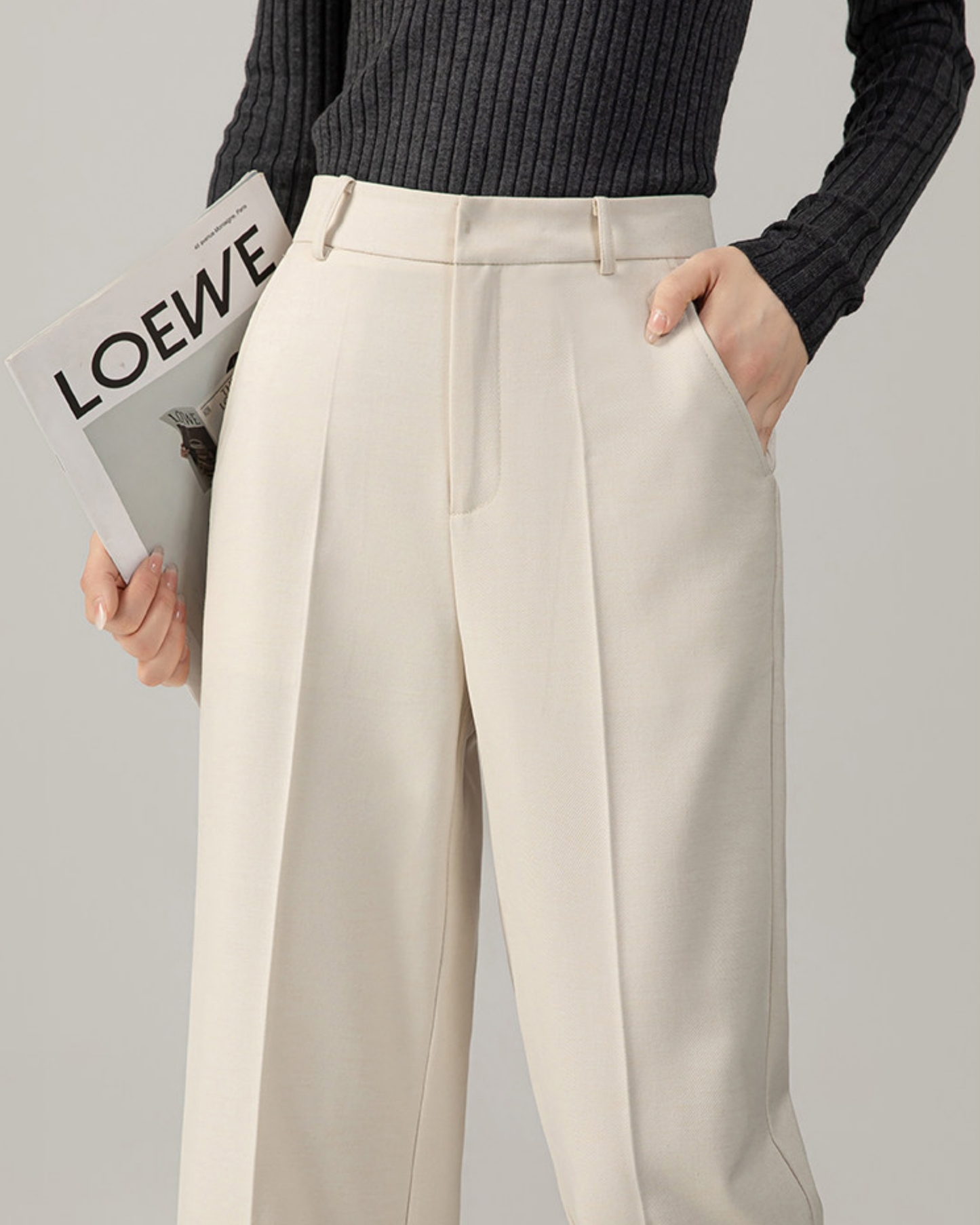 Clean Fit Wide Pants - BT036