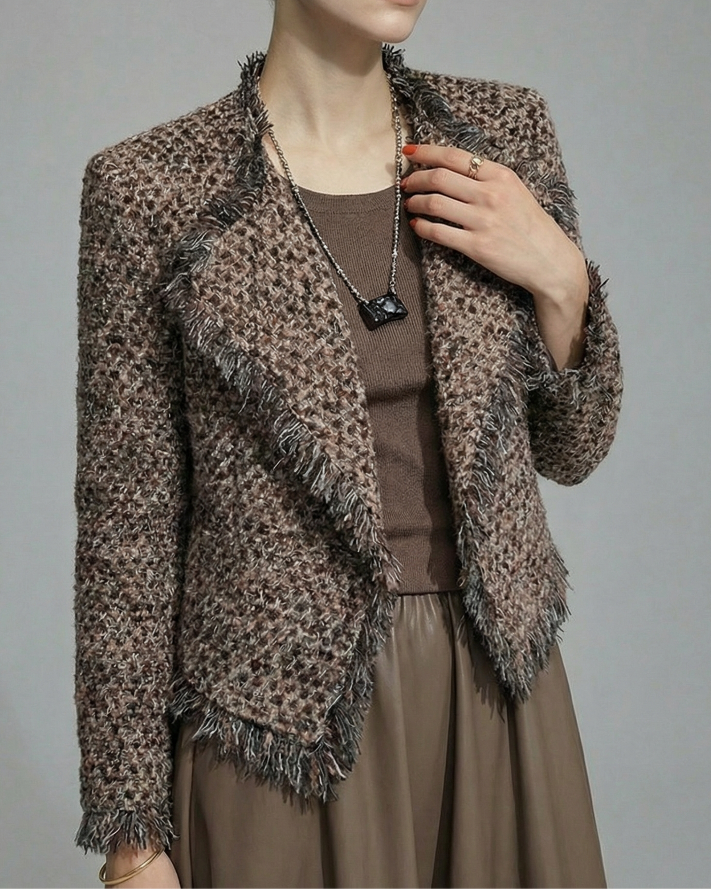 Tweed Short Jacket - OT031