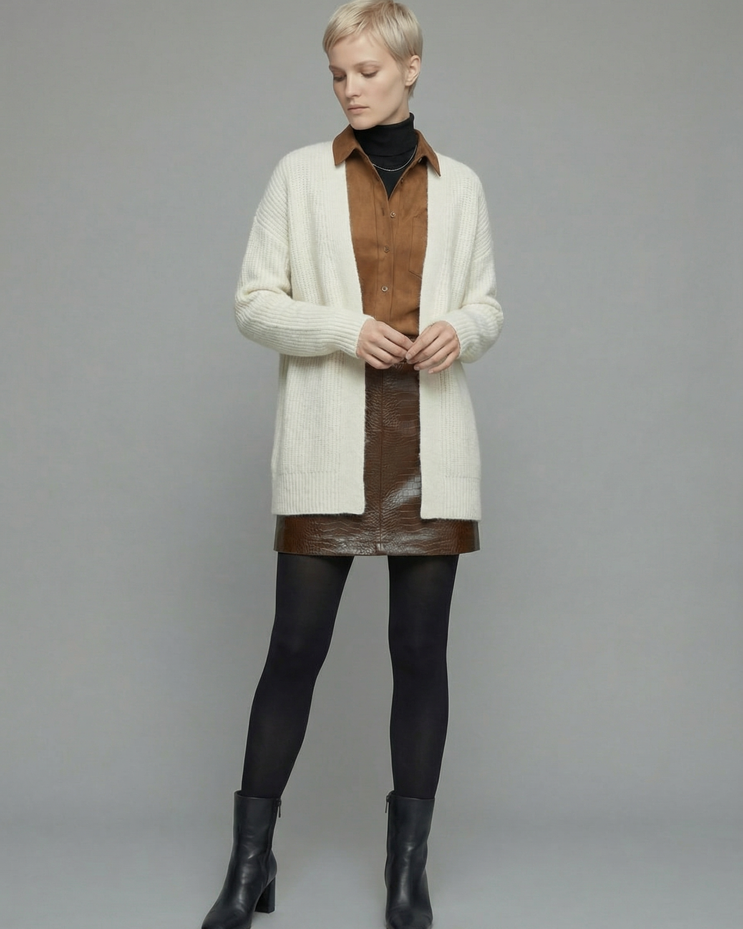 Earth Tones Compact Shirt - SH045