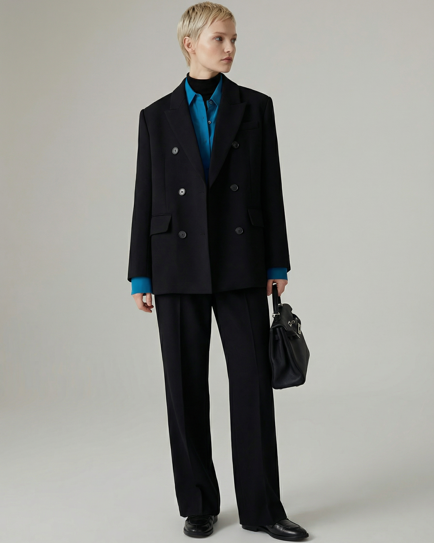 Brushed Velvet-Touch Shirt - SH034